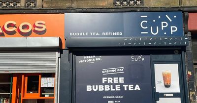 CUPP Bubble Tea reveals Glasgow southside opening date and location