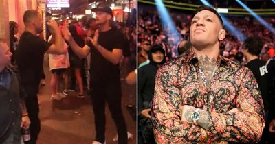 Conor McGregor reacts to Nate Diaz's street fight with Logan Paul lookalike