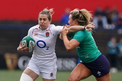England stay on course for Grand Slam with eight-try victory against Ireland