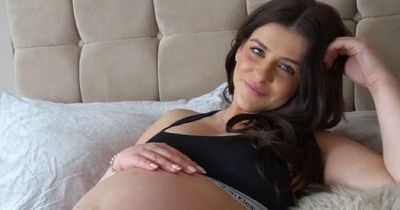 Former Corrie star Rebecca Ryan shares due date as she shows off her growing bump in stunning new photos