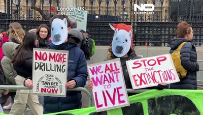 Thousands pack central London on second day of ‘The Big One’ environmental protests