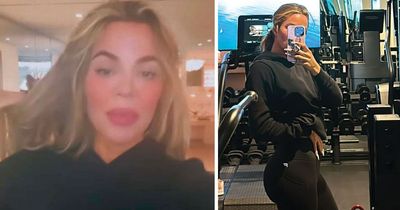 Khloe Kardashian fans spot 'fake detail' about the reality star's gruelling gym routine