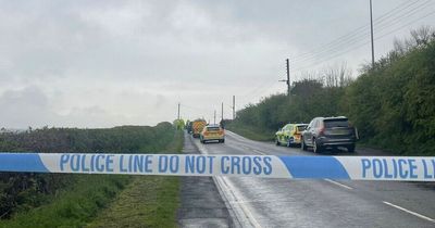 Three people taken to hospital and road taped off after collision in Crawcrook, Gateshead