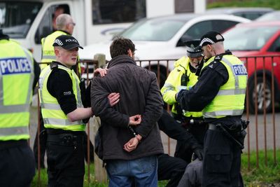 Protest targeting Scottish Grand National sees 25 arrested, say police