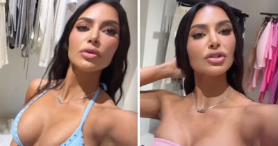 Kim Kardashian embraces natural beauty in unedited and unfiltered video clip