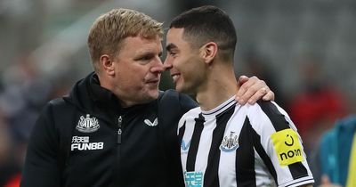 Newcastle evening headlines with Howe's team talk, Almiron decision and Rice transfer claim