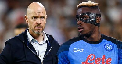 Erik ten Hag steps up Man Utd striker search as scouts sent to watch Victor Osimhen