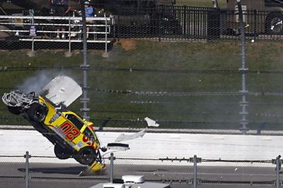 2 NASCAR drivers were thankfully OK after a gnarly wreck at Talladega