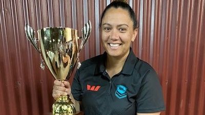 Women's rugby league on the rise, Jessica Skinner 'humbled' by competition cup title