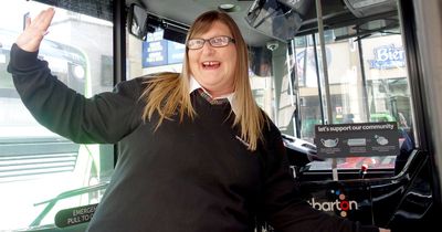 Mum-of-two bursts with pride to be on Nottinghamshire roads as a top bus driver