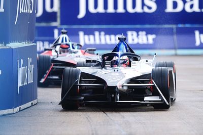 Berlin E-Prix: Evans sets the pace in damp FP3