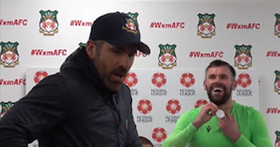 Ryan Reynolds gatecrashes Ben Foster press conference with Wrexham demand he text earlier