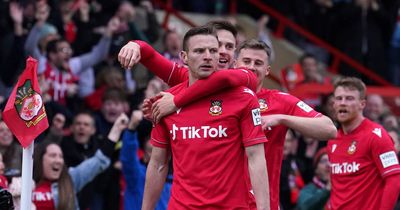 Wrexham hero Paul Mullin sings for fans as they celebrate promotion