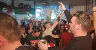 I spent the night at the Turf pub as Wrexham won the league and it was awesome as fans partied away