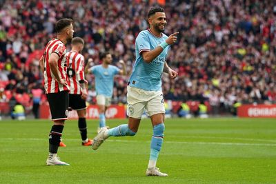 Riyad Mahrez happy to see Man City shake off FA Cup semi-final hoodoo