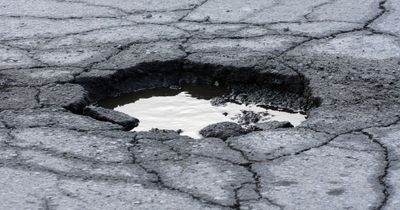 'Look at the state of it' Biker video shows crumbling UK roads full of potholes