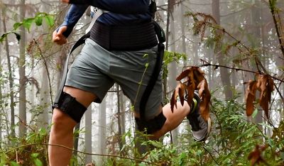 Is this exoskeleton the equivalent of an e-bike for runners, scramblers and ramblers?