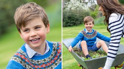 Catherine shares adorable new photo of Prince Louis for his 5th birthday with touching similarities to both his grandfathers