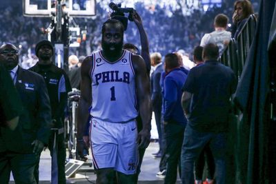 Nets fans chant ‘go to Houston’ at 76ers star James Harden