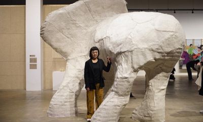 The elephant artworks interrogating Korean life: ‘When we get rid of the power structure, what will we see?’