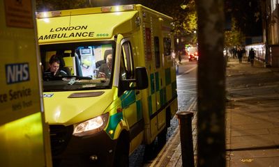 England’s ambulance crews spend 1.8m hours a year on mental health callouts