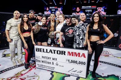 Bellator 295 post-event facts: Patchy Mix’s knee knockout caps off epic grand prix run