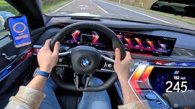 2023 BMW 740d Is A Comfy Diesel-Powered Autobahn Cruiser At 155 MPH