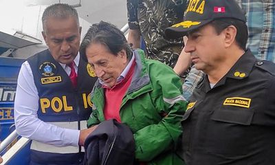 Peru: former president Alejandro Toledo arrives to face corruption charges