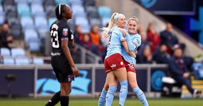 Man City Women close the gap on WSL title rivals Manchester United after annihilating West Ham