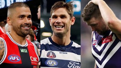 AFL Round-Up: Fremantle's season in jeopardy, Geelong look like themselves at last, St Kilda's ceiling lifts again