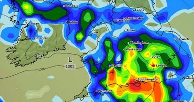 New UK weather maps show deluge of rain to see out miserable April