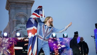 Sam Ryder’s Space Man voted UK’s favourite Eurovision entry of all time