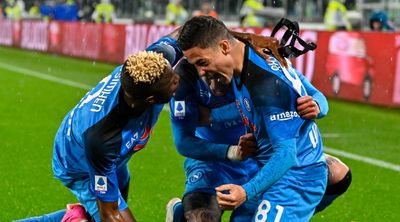Napoli close in on Serie A title after late Giacomo Raspadori volley vs Juventus