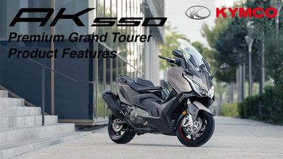 Kymco Pulls The Covers Off The New AK Premium In Europe