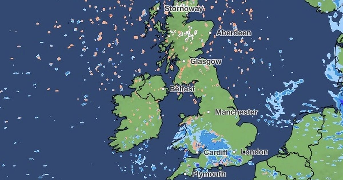 UK weather: Wet and windy start to week as frozen…