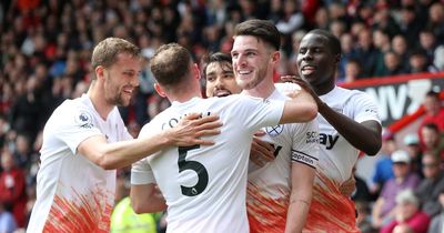 What David Moyes told Declan Rice to inspire Bournemouth goal amid pointed transfer message