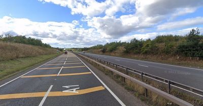 Busy East Lothian carriageway closed in both directions after smash during early hours