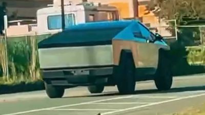 Tesla Cybertruck Spotted On The Road For The First Time Since Delivery Timeline Updates