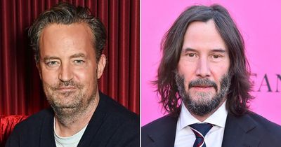 Matthew Perry apologises to Keanu Reeves and will remove his name from book