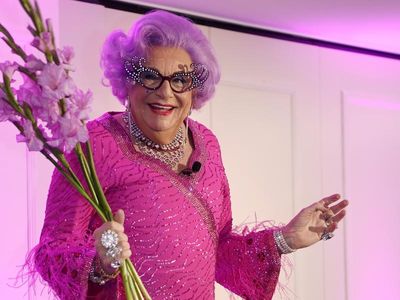 Tributes flow for 'brightest star' Barry Humphries
