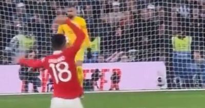 Man Utd fans apply theories to Casemiro's unusual behaviour during penalty shootout