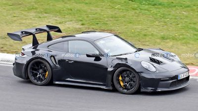 Porsche 911 GT2 RS Test Mule Possibly Spied For The First Time