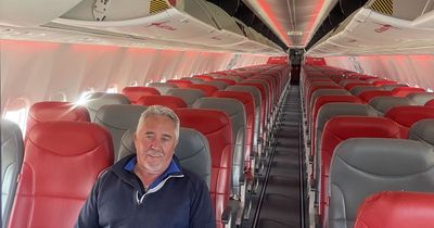 Dad 'treated like a king' as he's only passenger on Jet2 flight
