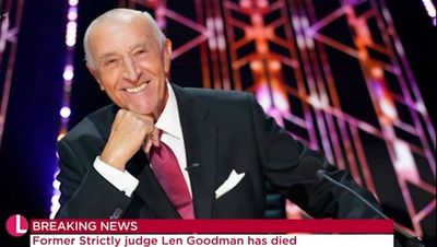 Lorraine Kelly pauses ITV show to pay tribute to Len Goodman as news of his death breaks