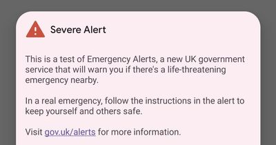 Government emergency alert and why some people didn't receive the notification at 3pm