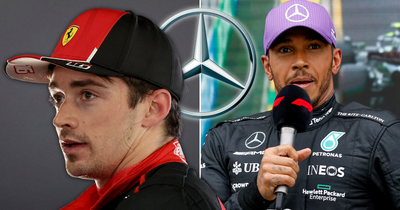 Charles Leclerc in Mercedes talks as F1 paddock's "open secret" may impact Lewis Hamilton