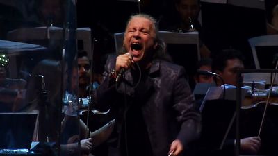 Watch Iron Maiden's Bruce Dickinson perform Deep Purple's Burn with an orchestra
