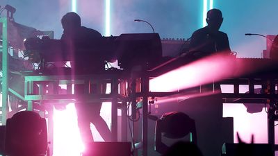 How many of the synths, drum machines and effects in The Chemical Brothers’ Coachella live setup can you spot?