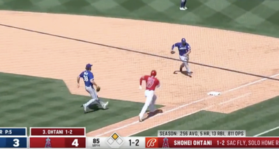 Shohei Ohtani Had MLB Fans In Utter Disbelief By What He Did on an Infield Grounder