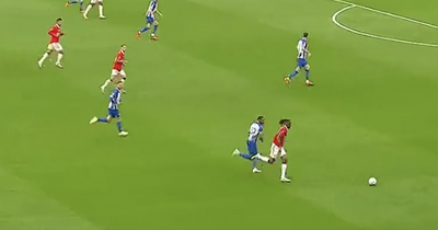 Aaron Wan-Bissaka backed up his comments about Erik ten Hag in Manchester United moment vs Brighton